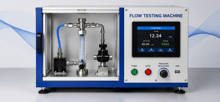 Flow Testing Machine